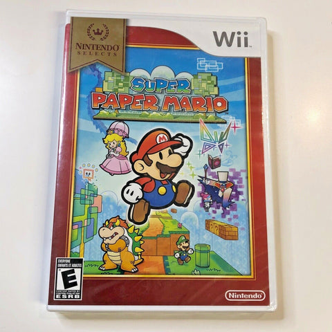 Super Paper Mario Nintendo Selects (Nintendo Wii U) Factory Brand New Sealed!