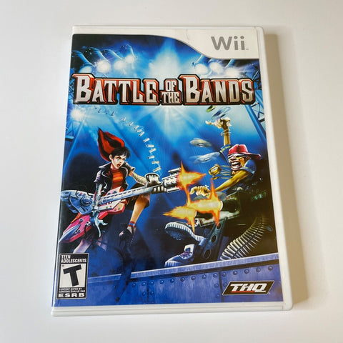 Battle of the Bands (Nintendo Wii, 2008) Disc Is Nearly Mint!