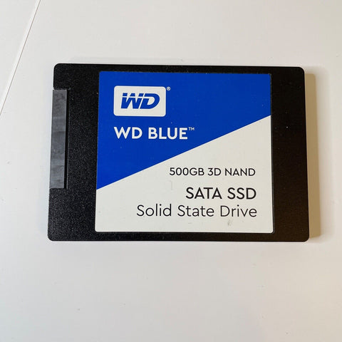 Western Digital  WD Blue 500GB 3D NAND 2.5" SATA III 6GB/s SSD