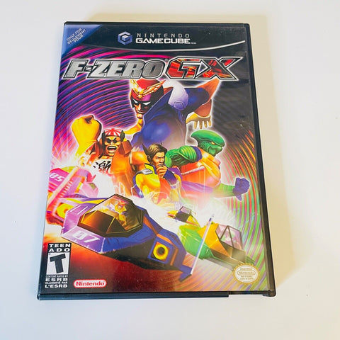 F-Zero GX (Nintendo GameCube 2003) CIB, Complete, VG, Disc Surface Is As New!