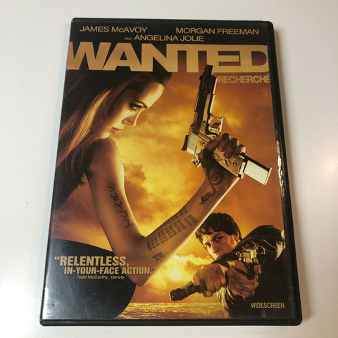 Wanted (DVD, 2008, Widescreen)