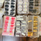Huge Lot Few Thousand  Plane and Design  Nail Tips False