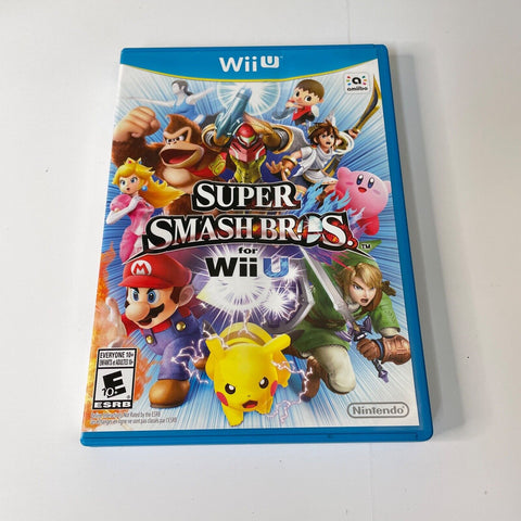 Super Smash Bros. (Wii U, 2014) CIB, Complete, VG