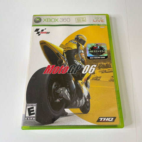 MotoGP '06 (Microsoft Xbox 360) CIB, Complete, Disc Surface Is As New!