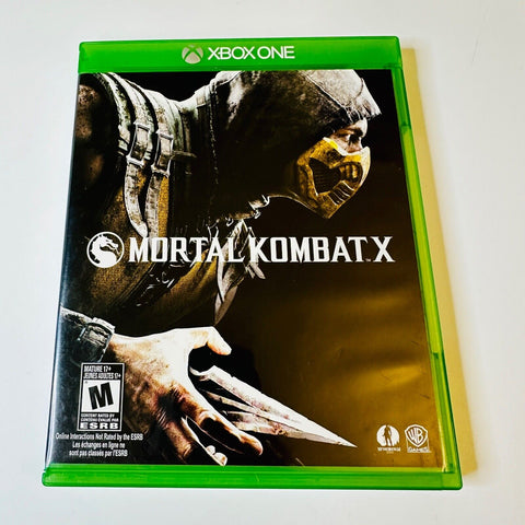 Mortal Kombat X (Microsoft Xbox One, 2015) CIB, Complete, VG