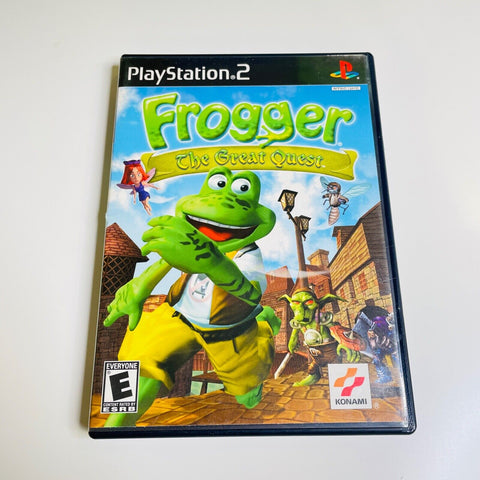 Frogger The Great Quest PS2 (Sony PlayStation 2, 2001) CIB, Complete, VG