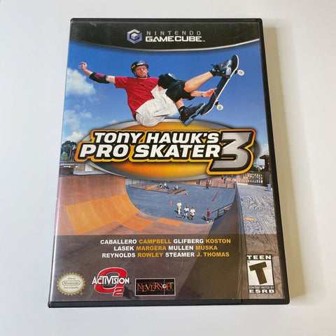 Tony Hawk's Pro Skater 3 Nintendo GameCube CIB, Complete, VG Disc Surface As New