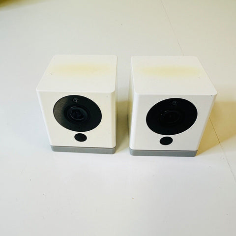 2x Wyze Cam V2 1080p HD Wifi Indoor Security Camera White, AS IS, bricked, READ!