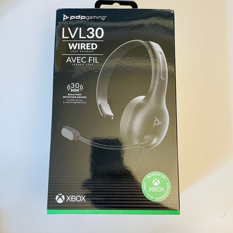 PDP LVL30 Wired Chat Headset For Xbox Series X S, Xbox One