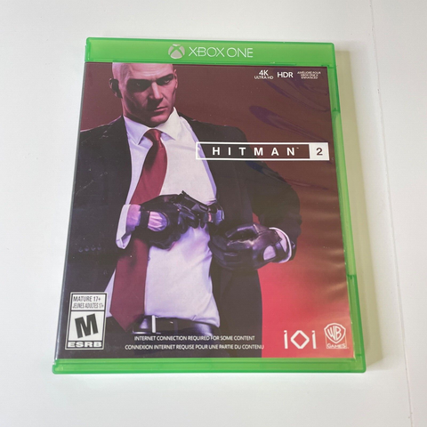 Hitman 2 (Microsoft Xbox One) XB1, CIB, Complete, VG