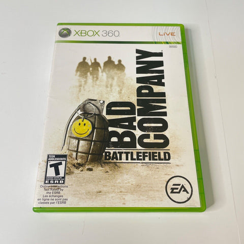 Battlefield: Bad Company - Xbox 360, CIB, Complete, Disc Surface Is As New!