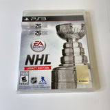 NHL Legacy Edition Sony PlayStation 3 PS3, CIB, Complete, VG