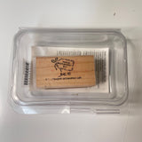 Stampin Up "hand stamped by julie" single stamp