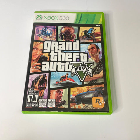 Grand Theft Auto V (Microsoft Xbox 360) CIB, Complete, VG, Discs are Mint!