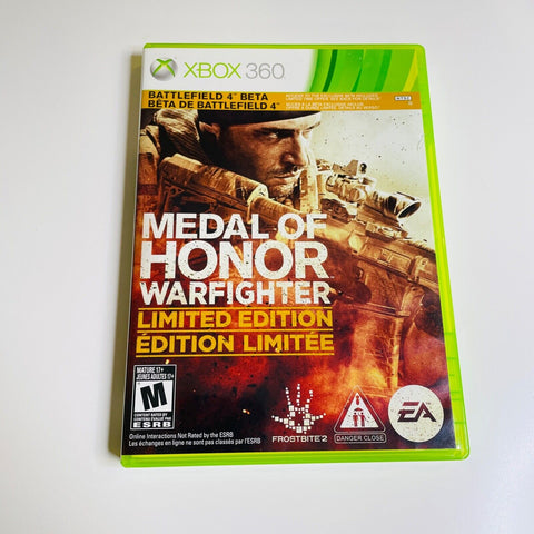 Medal of Honor: Warfighter Limited Edition (Microsoft Xbox 360) Discs are as New