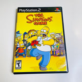 Ps2 The Simpsons Game (Sony PlayStation 2) CIB, Complete, Disc Surface Is As New