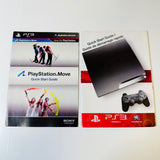 Sony PS3 Playstation 3 Slim, Quick Start Guide