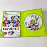 FIFA Soccer 10 (Microsoft Xbox 360, 2009) CIB, Complete, Disc Surface Is As New!