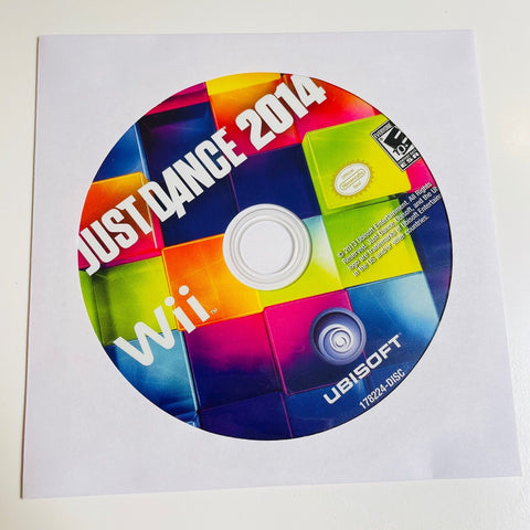 Just Dance 2014 (Nintendo Wii, 2013) Disc Surface Is As New!