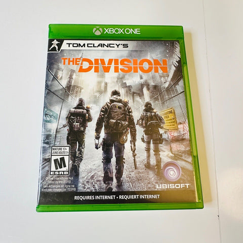 Tom Clancy's: The Division - Microsoft Xbox One, CIB, Complete, VG