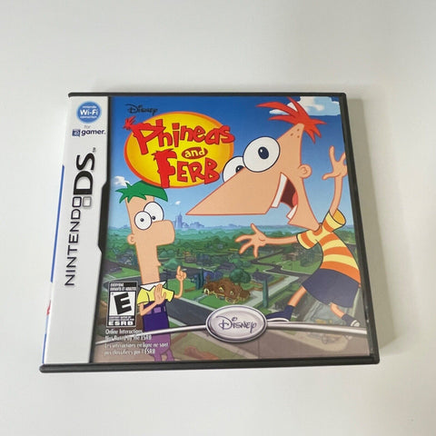 Phineas and Ferb (Nintendo DS, 2009) CIB, Complete, As New!