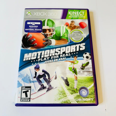 Motionsports (Xbox 360, 2010) CIB, Complete, Disc Surface Is As New!