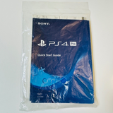 Sony PS4 Playstation 4 Pro CUH-7215B, Quick Start Guide Owner Manual.