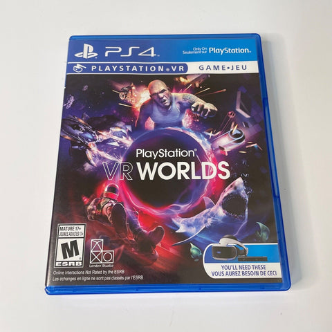 VR Worlds (Sony PlayStation 4, 2016) CIB, Complete, VG
