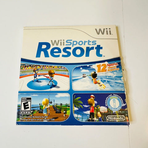 Wii Sports Resort (Nintendo Wii 2009)  Disc Surface Is As New!