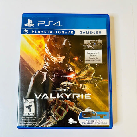 EVE: Valkyrie (Sony PlayStation 4, 2016) CIB, Complete, VG