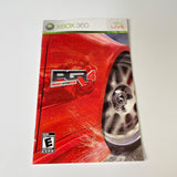 Project Gotham Racing 4 PGR (Microsoft Xbox 360, 2007) Manual Only, No Game