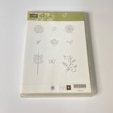 Stampin' Up! Sweet Summer Set of 9 Rubber Cling Stamps, New Open Box