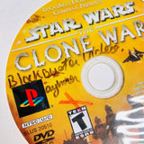 Star Wars The Clone Wars  (Sony PlayStation 2, 2002) PS2 Disc Surface Is As New