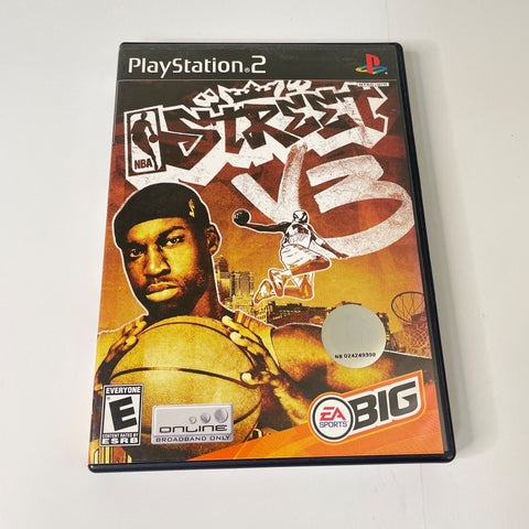 NBA Street V3 Vol. 3 - PlayStation 2, PS2 CIB, Complete, Disc Surface Is As New!