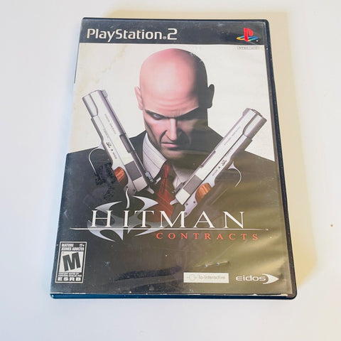 Hitman Contracts Sony Playstation 2 PS2, Disc Surface Is As New!