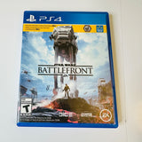 Star Wars : Battlefront (Sony PlayStation 4, 2015) PS4, CIB, Complete, VG