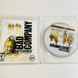 Battlefield: Bad Company PS3 (Sony PlayStation 3, 2008) CIB, Complete, VG