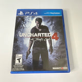 Uncharted 4: A Thief's End ( PlayStation 4, PS4 ) CIB, Complete, VG