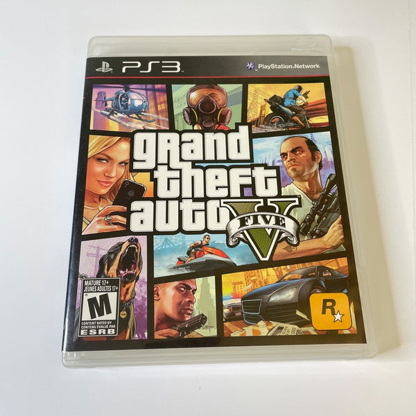 Grand Theft Auto V GTA 5 (PlayStation 3 PS3, 2013) Case only, No