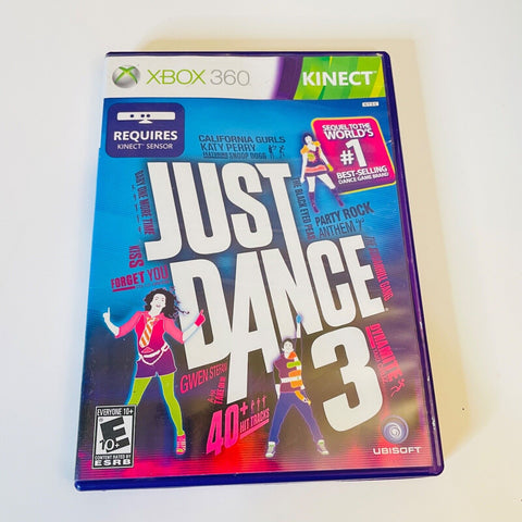 Just Dance 3 (Microsoft Xbox 360, 2011) Disc Surface Is As New!