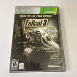 Fallout 3 Game of the Year Edition (Microsoft Xbox 360) CIB, Complete Discs Mint