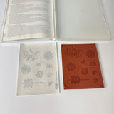 Stampin' Up! Sweet Summer Set of 9 Rubber Cling Stamps, New Open Box