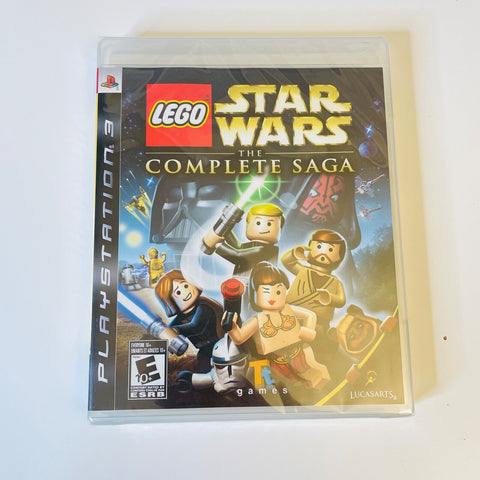 LEGO Star Wars: The Complete Saga (Sony PS3, 2007) - Brand New Factory Sealed