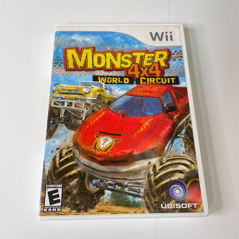 Monster 4X4: World Circuit (Nintendo Wii, 2006) Disc Surface Is As New!