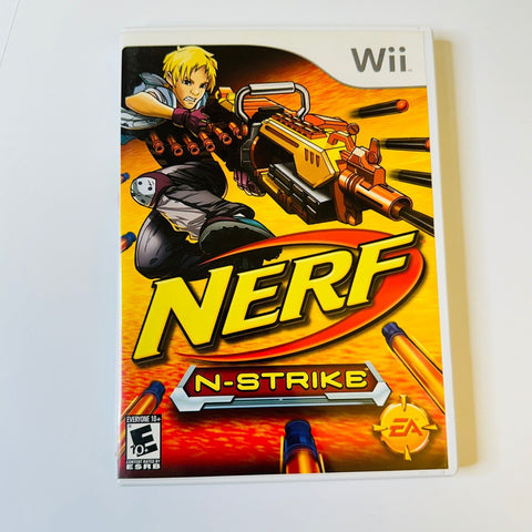Nerf N-Strike (Nintendo Wii, 2008) CIB, Complete, Disc Surface Is As New!