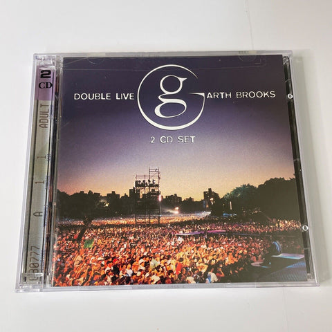Garth Brooks Double Live (2 CD's 1998 Pearl USA) Discs Are Mint!