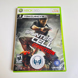 Tom Clancy's Splinter Cell: Conviction (Microsoft Xbox 360) CIB, Complete, VG