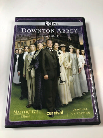 Downtown Abbey: Season One - 3-Disc Set (DVD 2010 Carnival/PBS) Widescreen