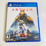 Anthem (Sony PlayStation 4) PS4, CIB, Complete, VG