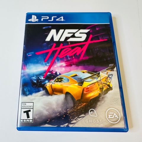 Need for Speed Heat (Sony PlayStation 4, 2019) PS4 NFS, CIB, Complete, VG